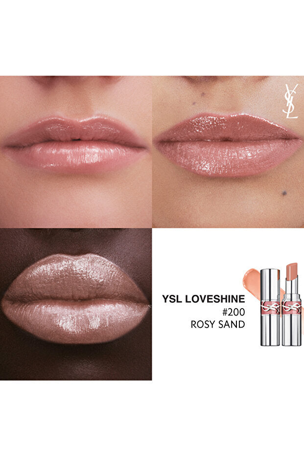 Loveshine Yoğun Parlaklık Veren Bakım Içerikli Ruj 200 Rosy Sand - Image 5