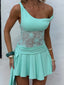 Scala Mini Elbise Aqua